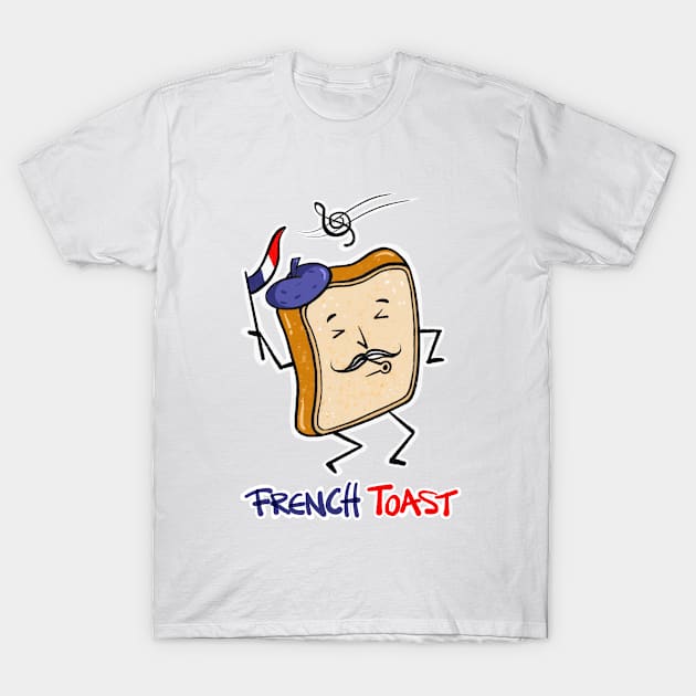French Toast in a happy mood T-Shirt by Berthox